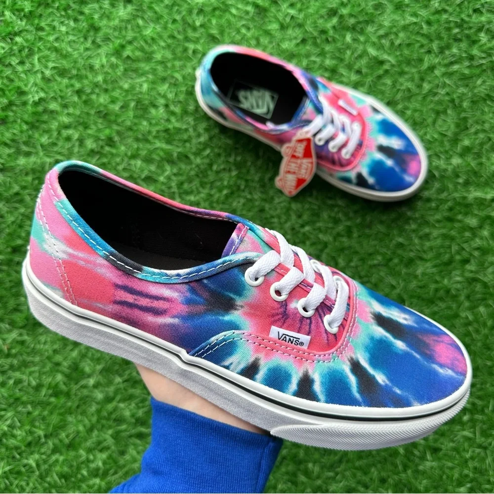 Vans Authentic Tie Dye Multi Color True White - Picture 1 of 7
